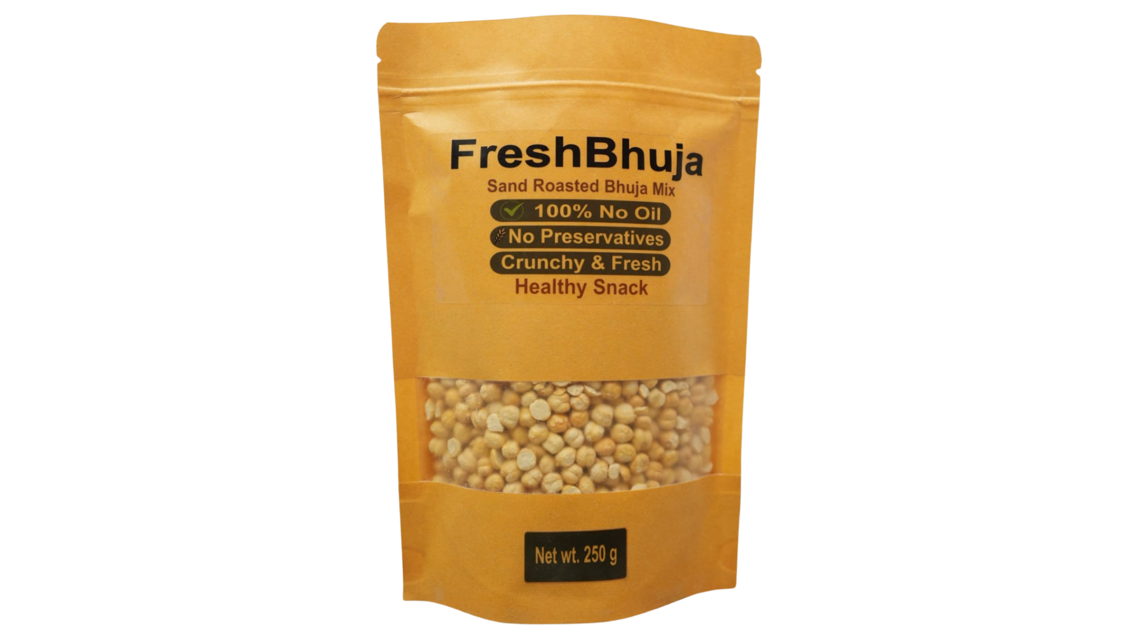 FreshBhuja Sand Roasted Split Chickpeas – High Protein, No Added Salt