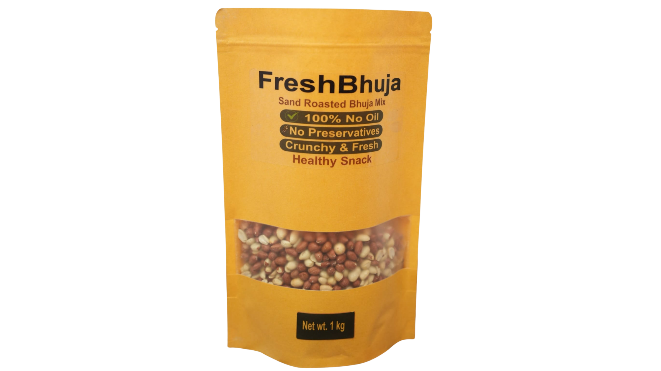FreshBhuja Blanched Roasted Peanut – High Protein, No Added Salt